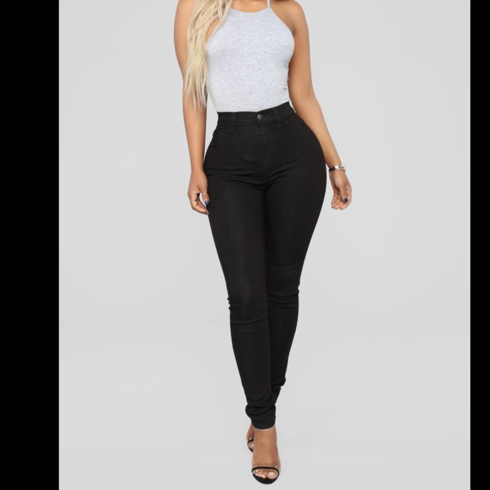 NWT Fashion Nova Classic High Waist Skinny Jeans